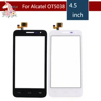10pcslot for alcatel one touch pop d5 5038 5038d 5038e 5038x ot5038 touch screen digitizer sensor outer glass lens panel