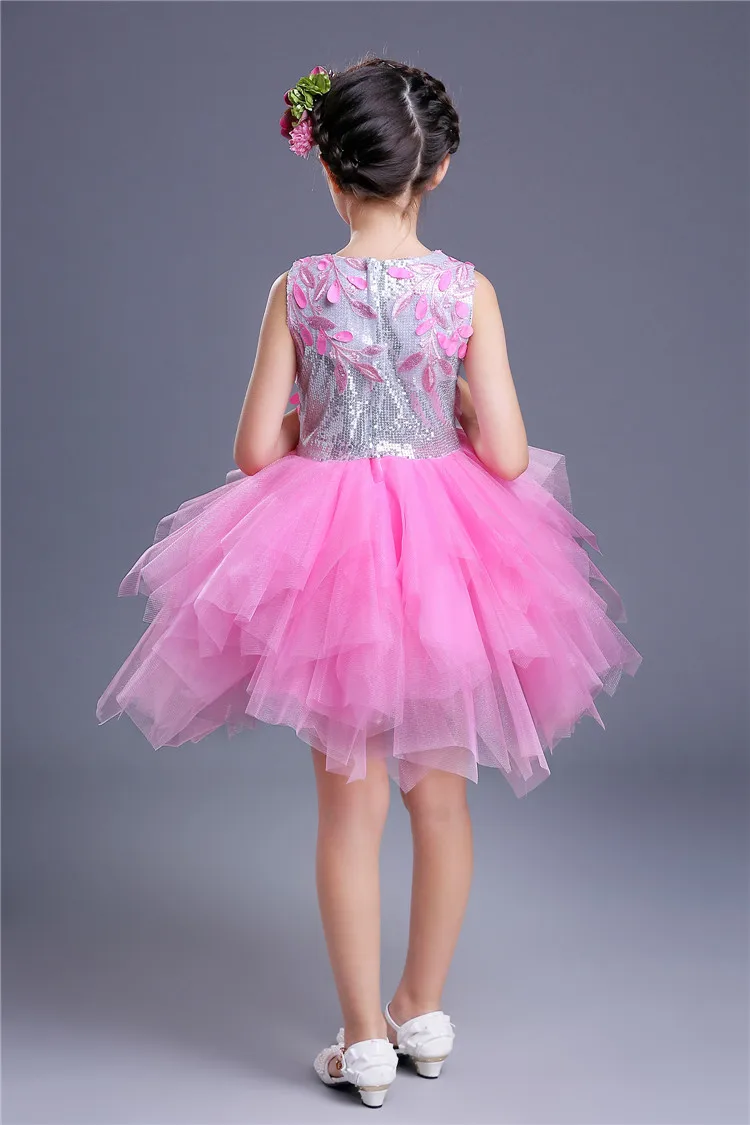 Платье для маленьких девочек на день рождения вечерние платья модная детская