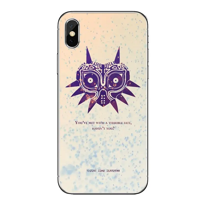 For Samsung Galaxy Note 8 9 S9 S10 A8 A9 Star Lite Plus A6S A9S Soft Transparent Cases Covers Legend of zeldas Majora's Mask |