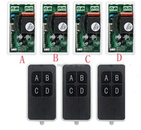 most simple wiring ac220v 1ch 10a wireless remote control switch system 3x transmitter 4x receiver relay smart house z wave