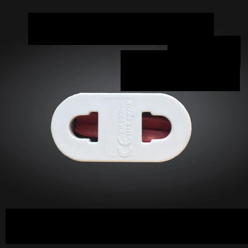 10 шт. универсальная штепсельная вилка США в ЕС Европу дорожная настенная розетка