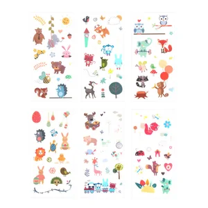 Наклейки Детские для скрапбукинга, 6 шт.