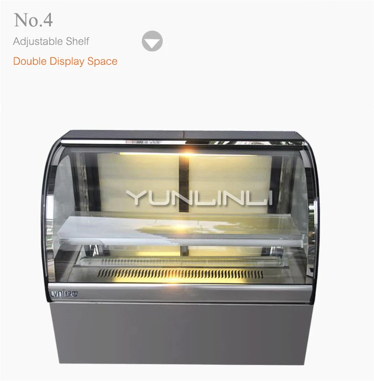 Cake Refrigerated Cabinet Commercial Bread/Fruit/Dessert Display Cabinet Commercial Food Cold Storage Case LN-CT-90