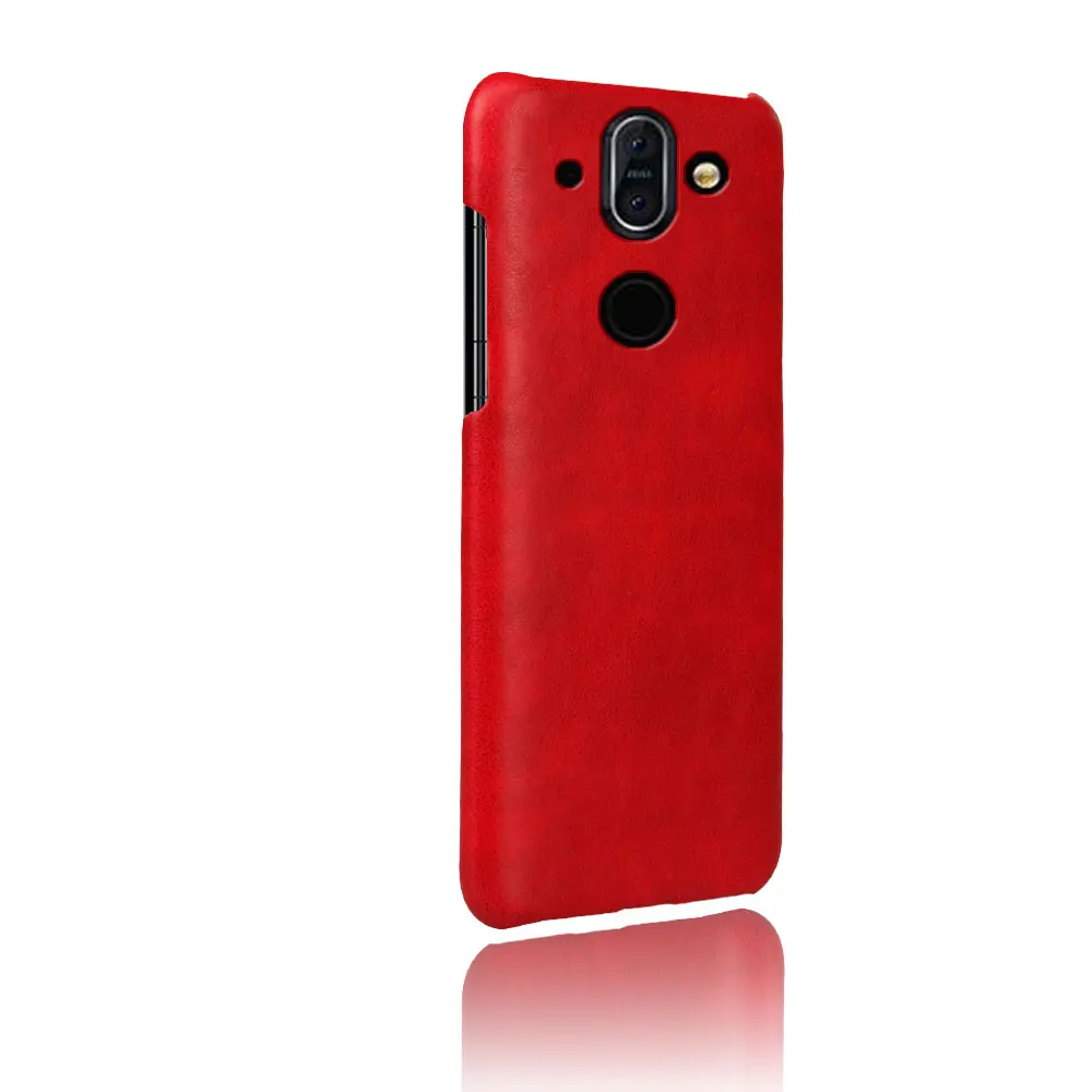 Для чехол для Nokia 8 Sirocco PC + искусственная кожа 2in 1 чехлы телефонов Nokia8 Siroco