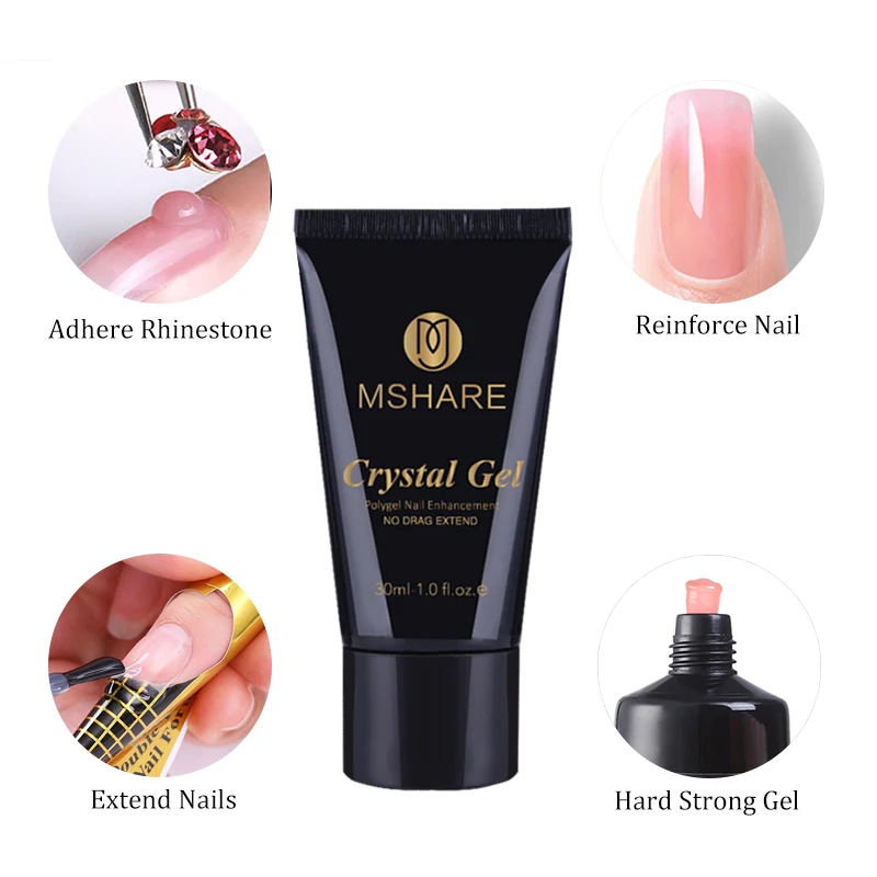 Msare Poly Builder Набор гель для ногтей акриловый набор быстрое наращивание УФ