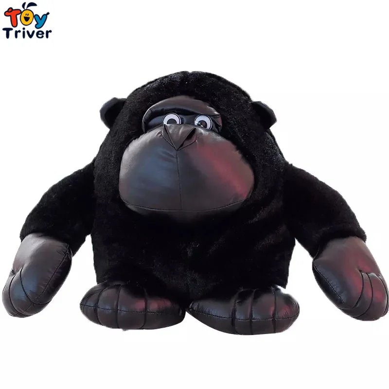 Kawaii Reallife Black Gorillas Chimpanzees Orangutan Monkey Plush Toys Stuffed Animal Doll Girls Kids Children Gift Room Decor | Игрушки и
