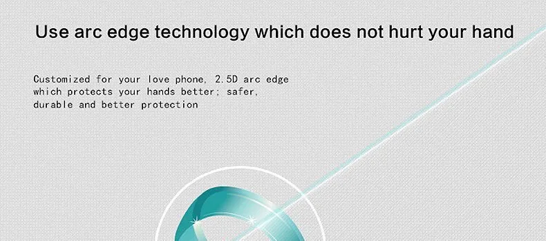 Ronian 2.5D 0,26 мм Премиум Взрывозащищенная защитная пленка из закаленного стекла для Nokia microsoft Lumia 640 Dual Sim Lte 5,0"