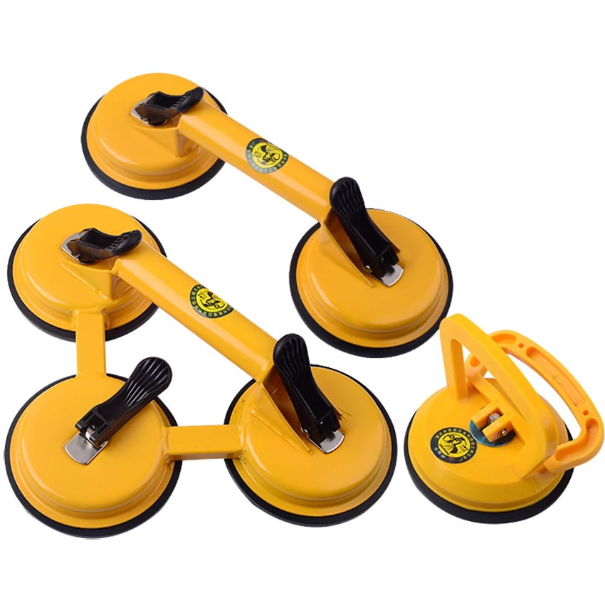 Single or Double three Cups of Suction Cup Sucker Aluminum Puller Handle Lifter Professional Tool Dent Remover | Инструменты