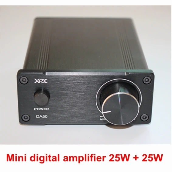 XRK DA50 HiFi аудио класса d стерео цифровой усилитель мощности TPA3123 Advanced 25 Вт + мини