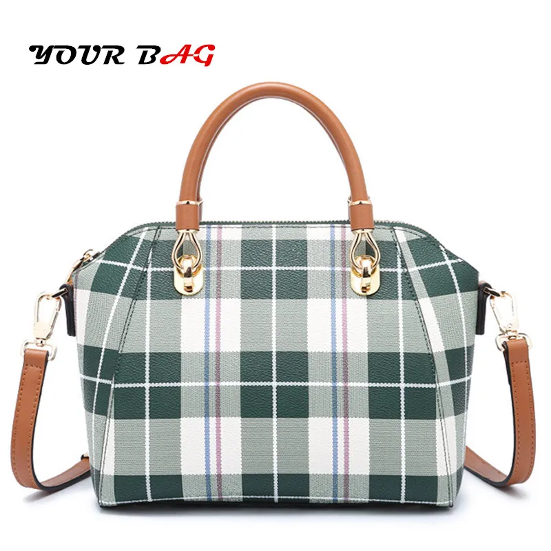 UBAG Brand 2018 PVC Leather Shoulder Bag Messenger Bags Vintage Shell Female Handbag Casual Packet Fashion lattice Clutch ladies | Багаж и