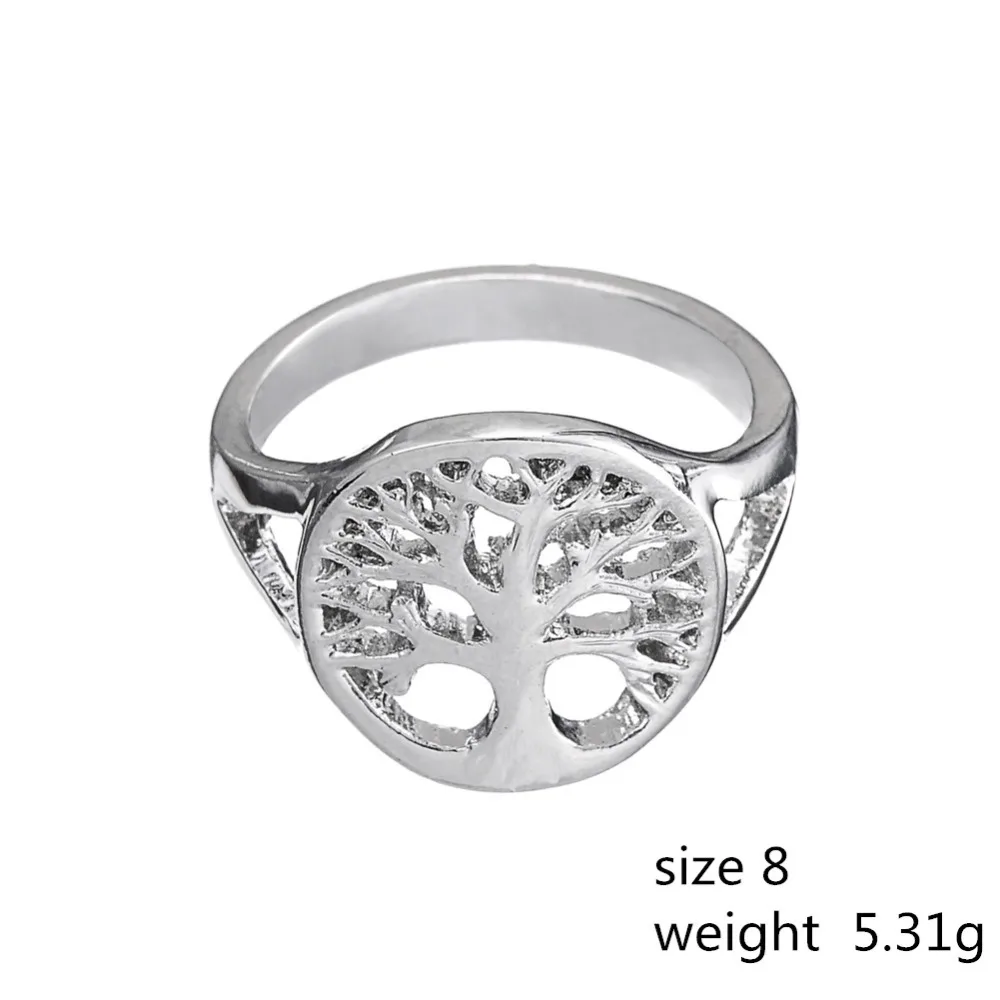 Кольцо женское Древо жизни в стиле ретро Размер 8 или 7 5 | Украшения и аксессуары