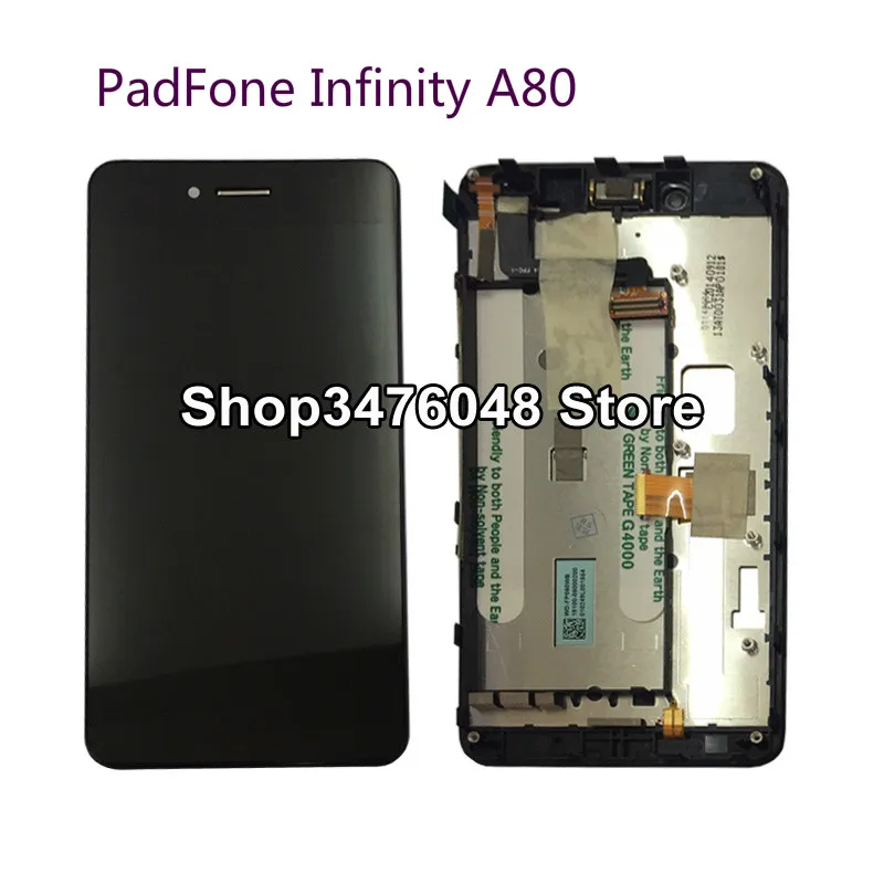 Для Asus PadFone бесконечности A80 ЖК-дисплей Дисплей Сенсорный экран планшета Панель в