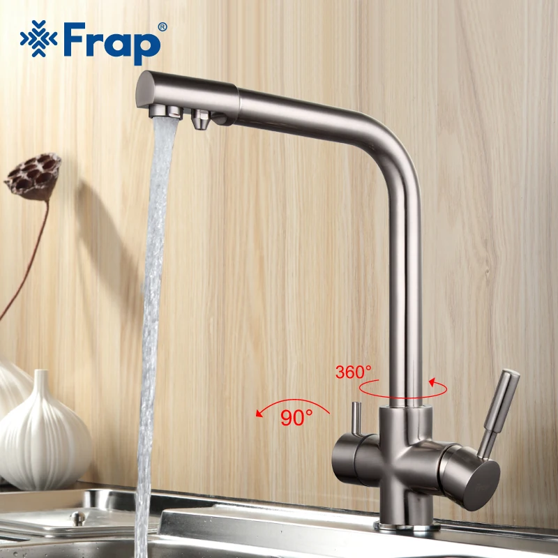 Кухонный Смеситель FRAP 5 цветов латунный кухонный смеситель для раковины