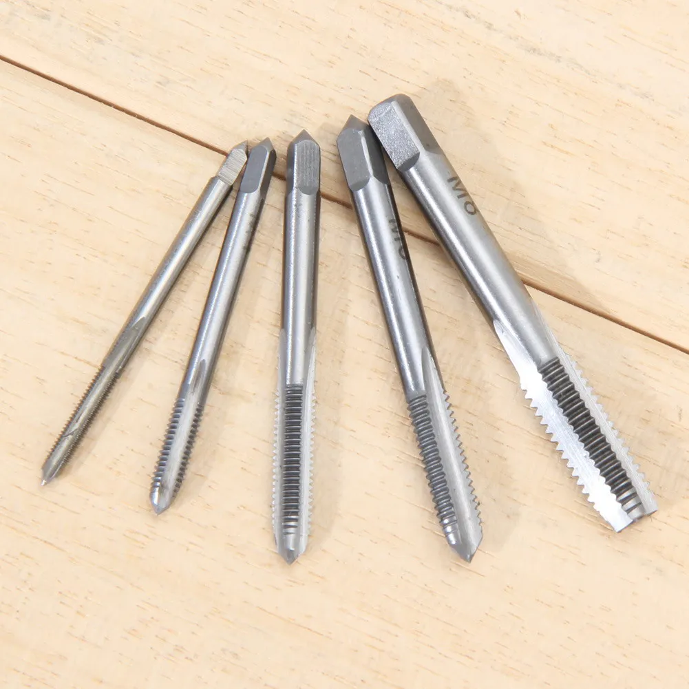 5 шт. набор метчиков M3 M4 M5 M6 M8 3 8 мм|m3 m4 m5|screw thread metric plugtaps set |