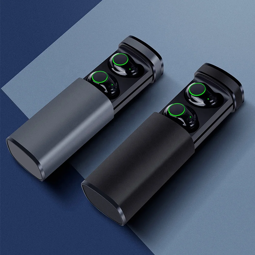 

New design Bluetooth 5.0 waterproof touch control intelligent noise reduction X23 wireless sport headphone TWS 5.0 earphones