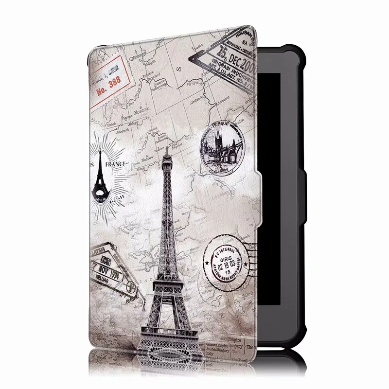 Для Kobo Clara Clear HD 6 &quot2018 ультра тонкий смарт чехол TPU кожаный защитный чехол|Чехлы
