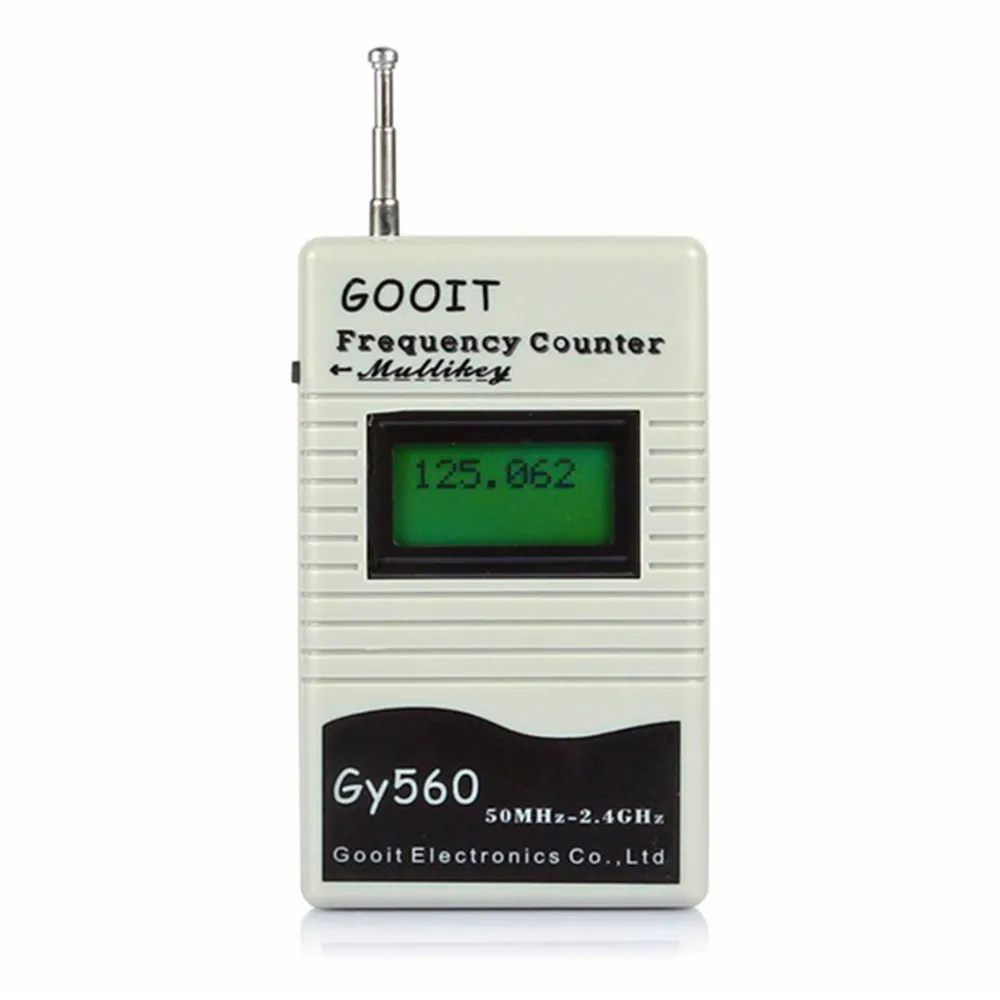 Двусторонний радиочастотный счетчик GY560 диапазон тестирования 50-2400 МГц