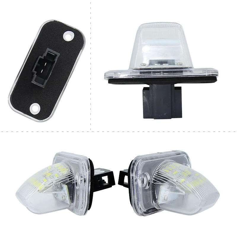 Светодиодный фонарь CANBUS для номерного знака VW Transporter(TR) 91~ 04, CAMPMOB(TYP2/TRANSP/LT) [CAMP] 91~ 03, Touran 03~ автоматический номер лампы@ 12V
