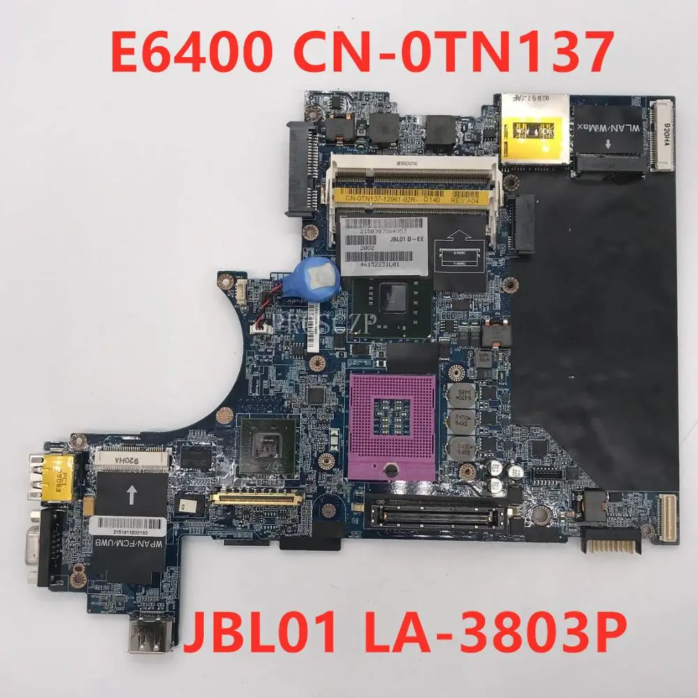 Бесплатная доставка материнской платы для ноутбука Latitude E6400 фотосессия 100% TN137