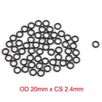 od 20mm x cs 2 4mm mechanical black nbr o rings oil resistant seal washers