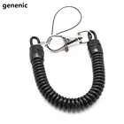 Новая модная популярная черная Выдвижная пружинная спираль, спиральная тянущаяся цепочка, брелок, пружинная веревка, оптрозница