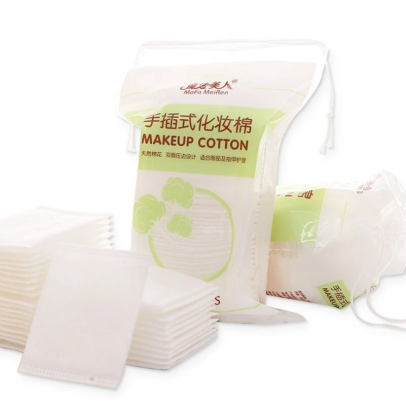 

Очищающее средство для удаления макияжа, хлопковая салфетка для удаления лака для ногтей, хлопок, макияж из чистого хлопка, 222 шт./пакет