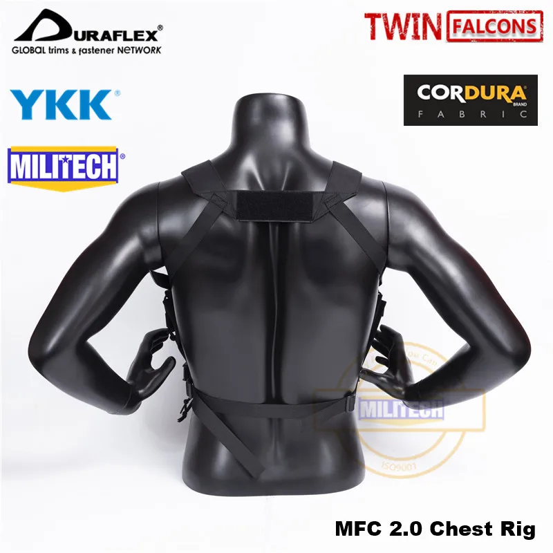 MILITECH TW Delustering MFC 2,0 BK набор CQC RRV MOLLE MK3 душистый нагрудный Риг военный боевой штурмовой тактический охотничий жилет