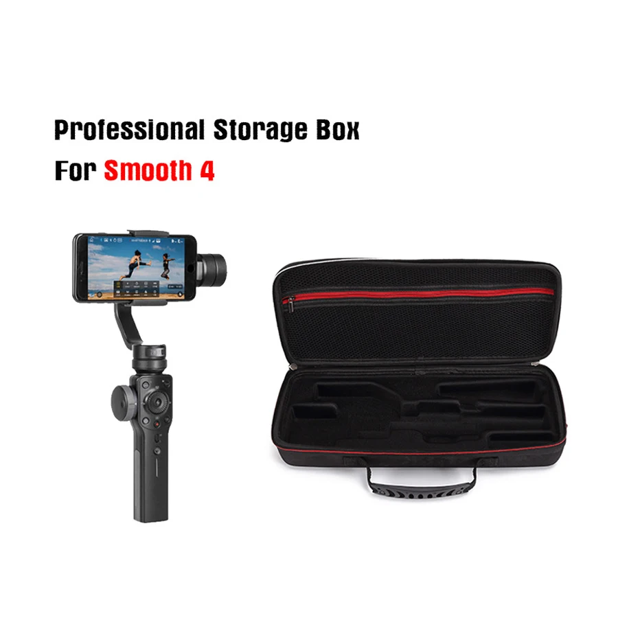 Gimbal переносная сумка для переноски EVA чехол Zhiyun Smooth 4 непромокаемая через плечо PU