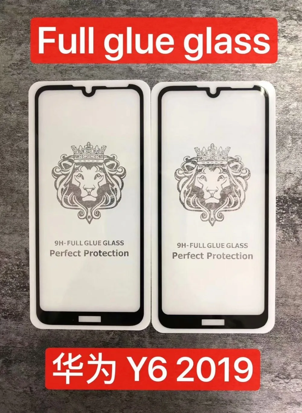 Для Huawei Y Max полное клеевое закаленное стекло Защита экрана для Y6 2019 GR3 2018 Magic 2