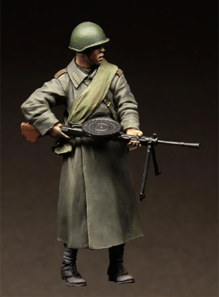 1/35 фигурки из смолы модель Kit C182 русский Infantryman разобранный Неокрашенный|Наборы