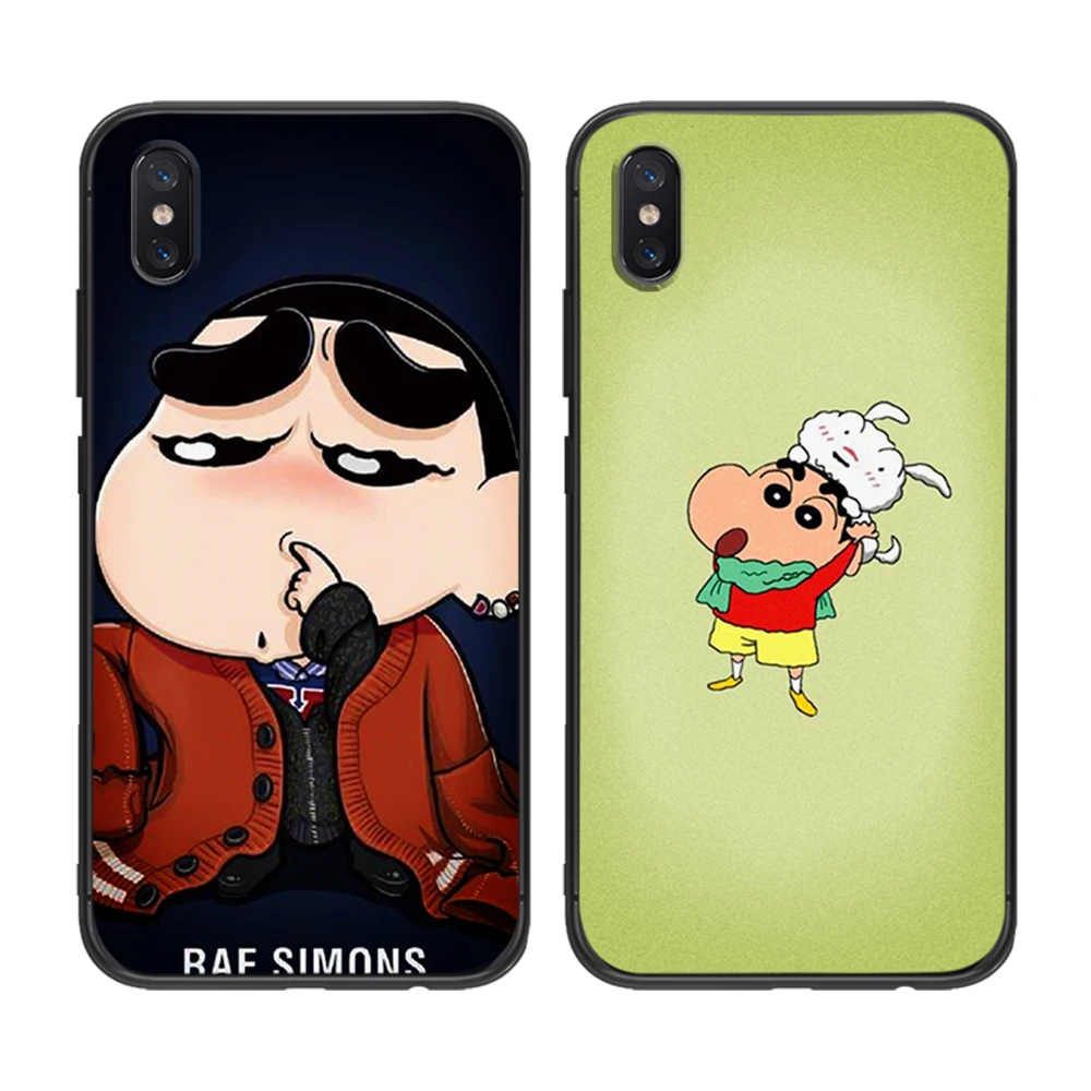 Мягкий ТПУ чехол Crayon Shin для Xiaomi Redmi Mi6 8 9 A1 A2 F1 Plus 5/5 M8 Lite силиконовый задней панели