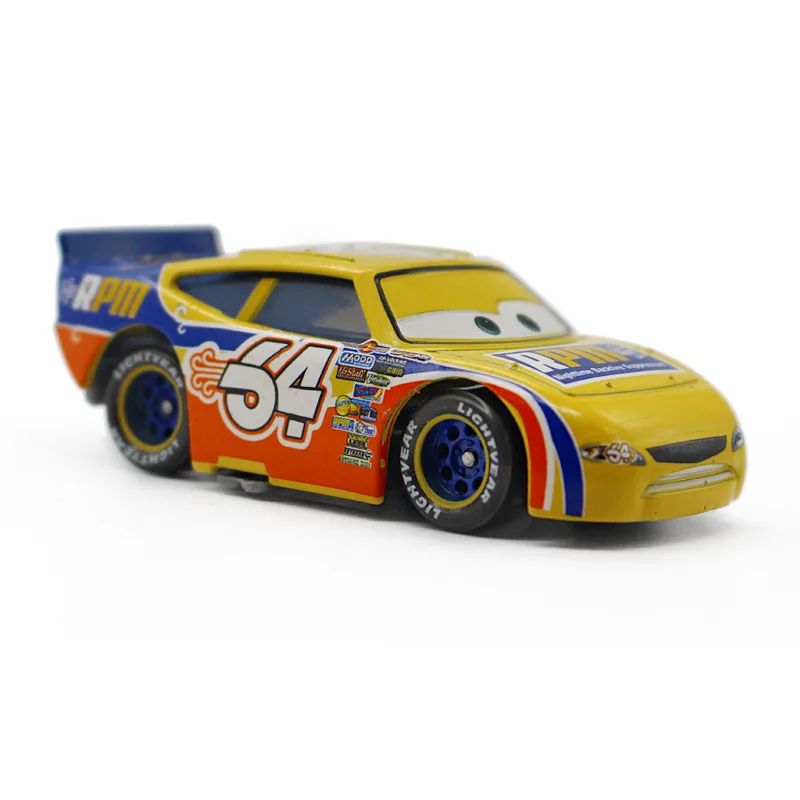 Disney 100% оригинальные машинки Pixar Lightning Mcqueen Jackson Storm No.64 Mack Uncle Truck литые под давлением