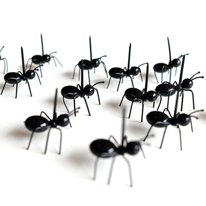 12 шт./компл. Ant вилка для фруктов закуски пирога десерта Палочки посуда дома Кухня