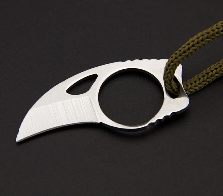 50 шт./лот Портативный Спасательный мини-нож MC маленький нож-коготь с ремешком