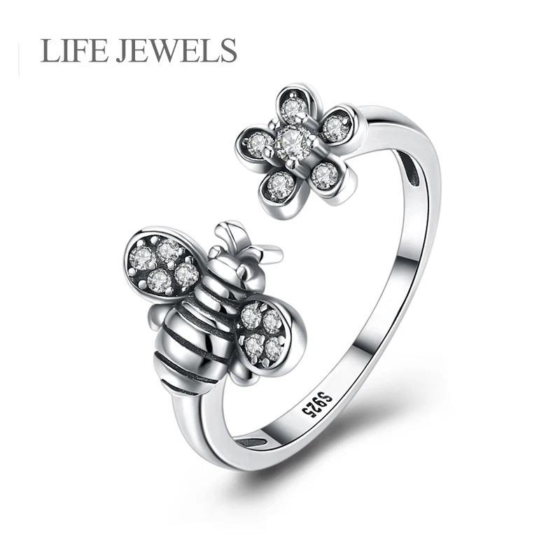 

Authentic100% 925 Sterling Silver Austrian Zircon Rings Charm l Women Luxury Sterling Silver Valentine's Day Gift Jewelry 18129