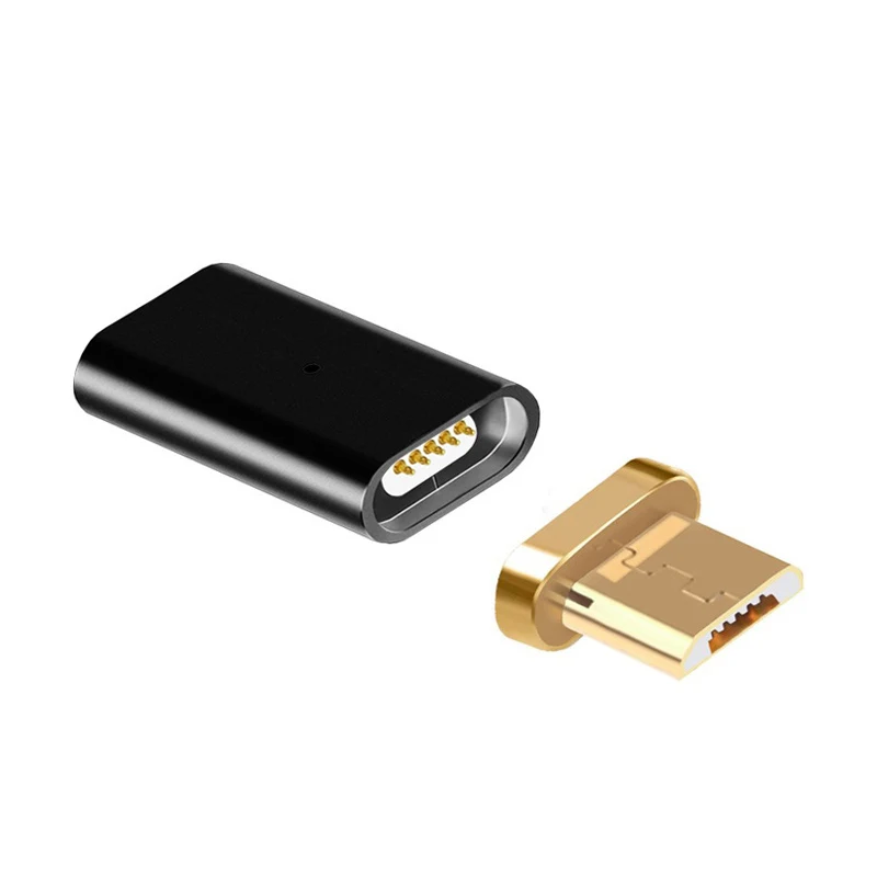 2-й Модернизированный Магнитный адаптер Micro USB зарядный кабель адсорбционный