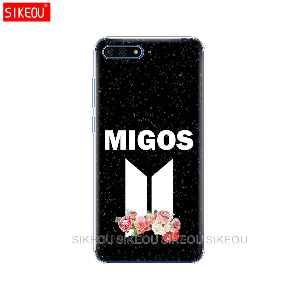 Силиконовый чехол для телефона Huawei Honor 7A PRO 7C Y5 Y6 Y7 Y9 2017 2018 Prime Migo X Coque | Мобильные