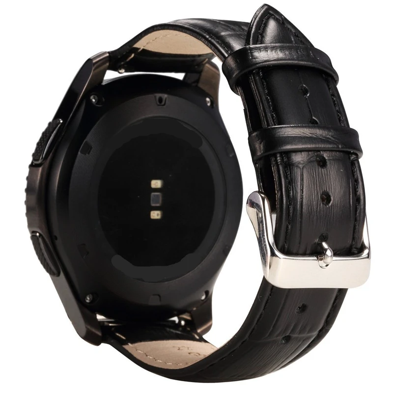 Сменный ремешок для часов из натуральной кожи 22 мм Samsung Gear S3 классический/Gear