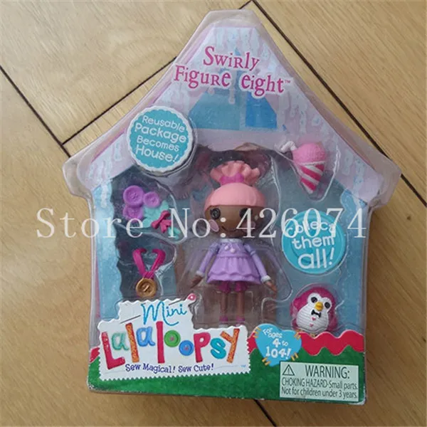 Новые Мини Lalaloopsy фигурки куклы детские игрушки украшения для детей рождественские подарки