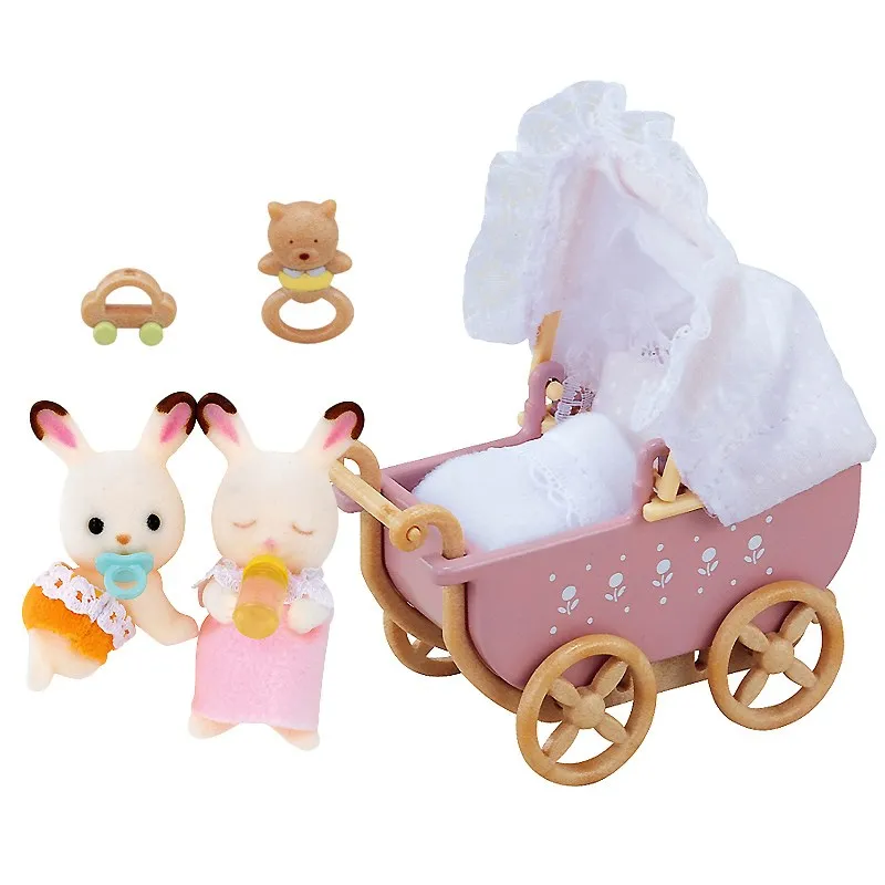 Sylvanian Families пушистые аксессуары для кукольного домика в виде животного шоколадный