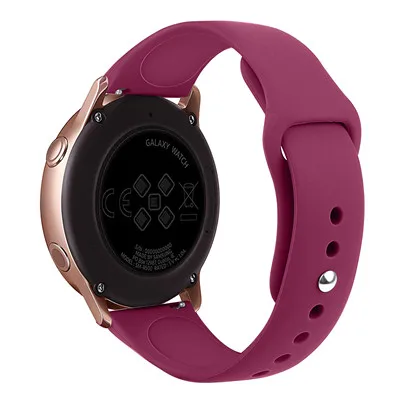 Red wine Высококачественные силиконовые сменные наручные часы ремешок для Xiaomi Huami Amazfit Bip Lite браслет для Garmin Forunner 645/245 - Цвет: Red wine