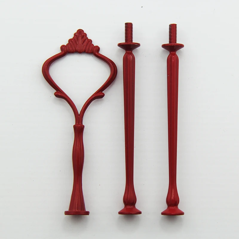 Много цветов помадные силиконовые формы для украшения торта 3 яруса Подставки