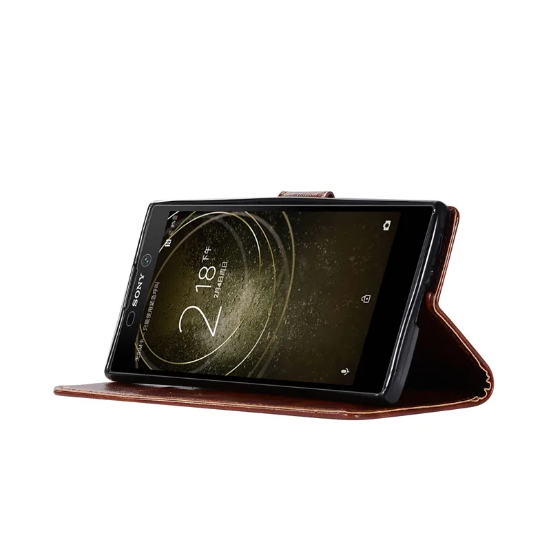 Чехол в стиле ретро для Sony Xperia XA1 XA2 XA Ultra чехол бумажник из искусственной кожи флип