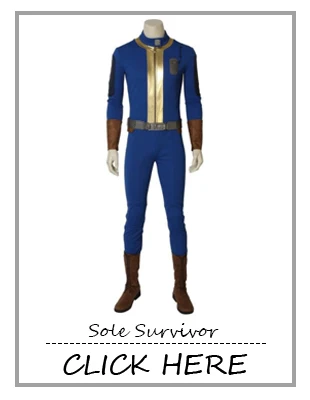 Карнавальный костюм для персональных игр Fallout 4 Sole Survivor Nate, карнавальный комбинезон, одежда для Хэллоуина, вечерние костюмы супергероя на заказ