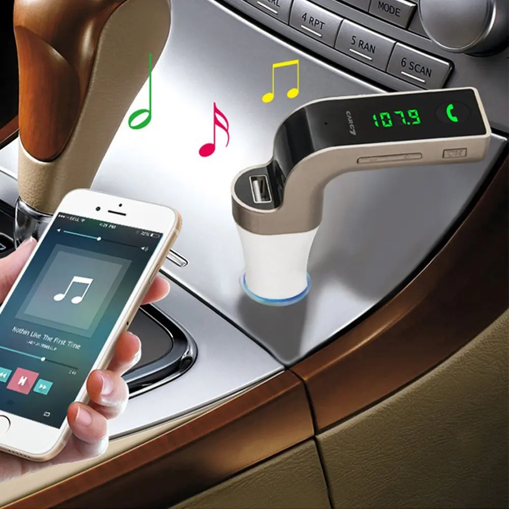 DONAK 4 в 1 Hands Free Беспроводной Bluetooth fm-передатчик G7 + AUX модулятор Автомобильный