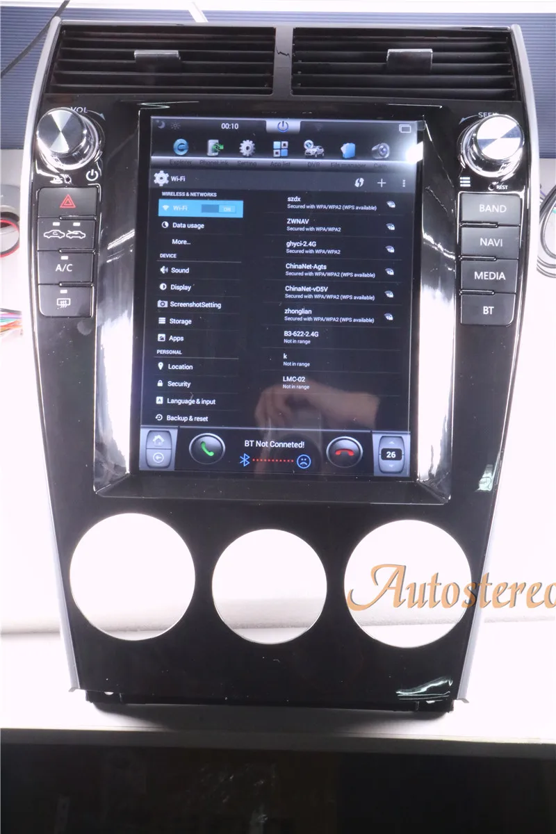 Android 7,1 Tesla стиль автомобиля нет dvd-плеер gps навигация для мазда6 2002-2008 радио магнитофон стерео головное устройство мультимедиа ips