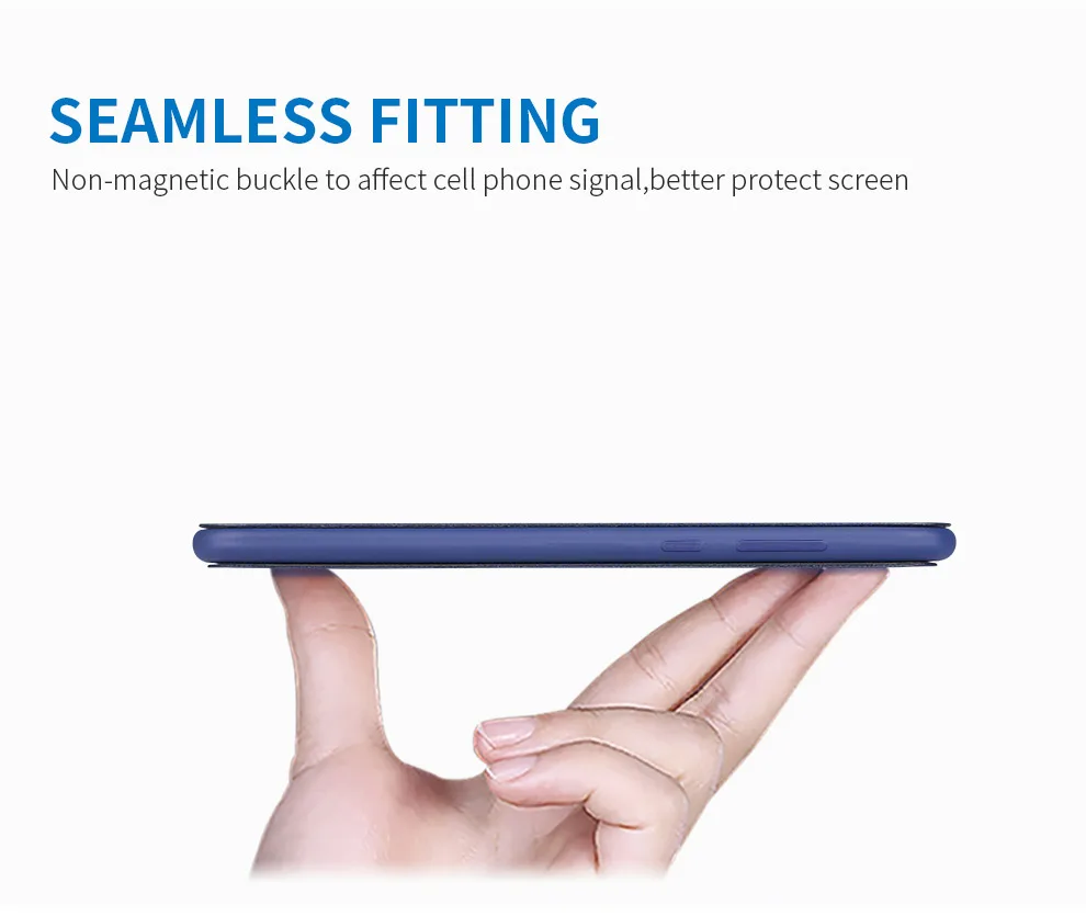 Роскошный деловой чехол для телефона из искусственной кожи P30 lite Ультратонкий