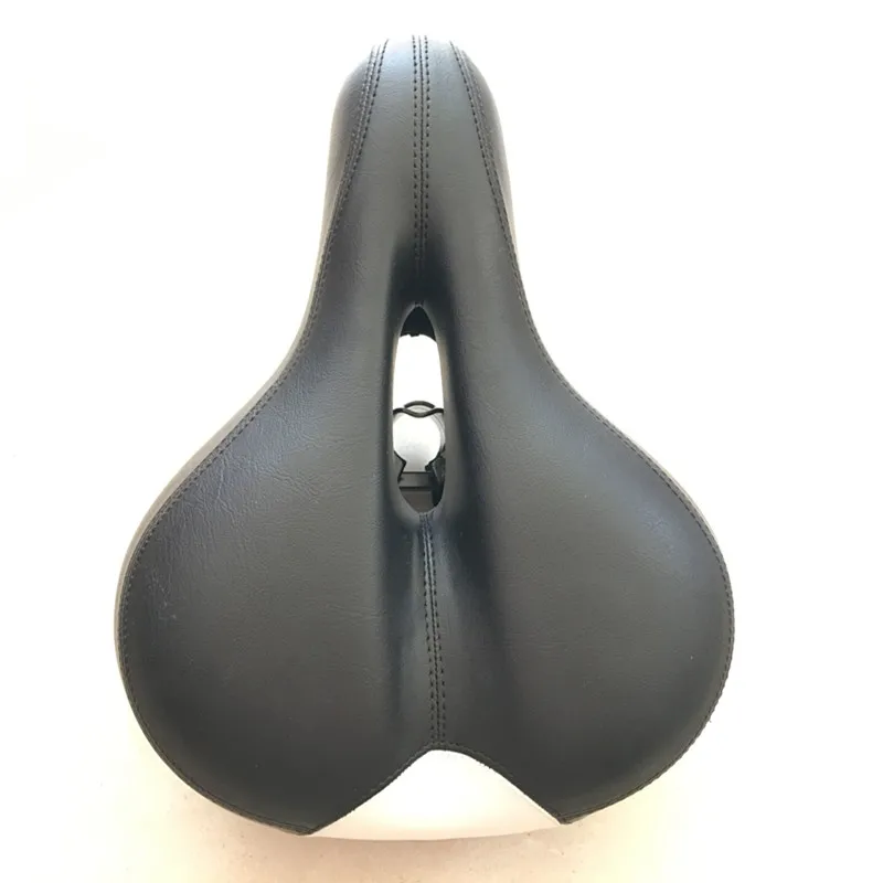 

Q056 Free shipping folding mountain bike saddle seat cushion widened to increase seat cycling equipment