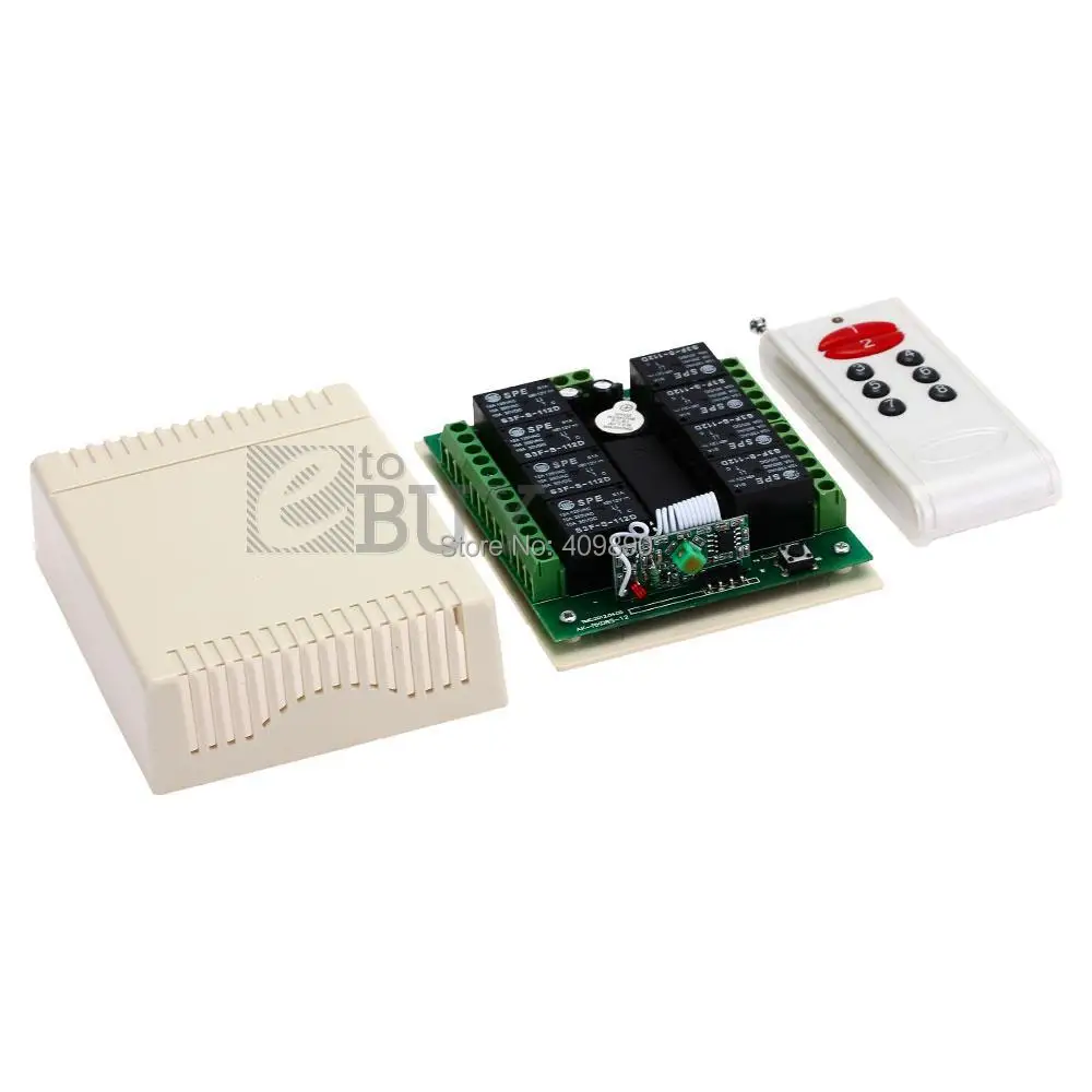 Беспроводной Радиочастотный пульт дистанционного управления переключатель