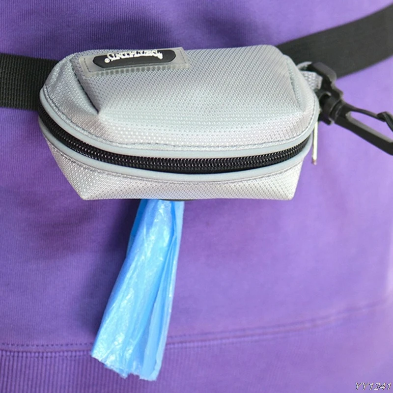 

Portable Pet Waste Dog Poo Puppy Pick-Up Bags Pet Poop Bag Holder Hook Pouch Convenient Y110-Dropshipping